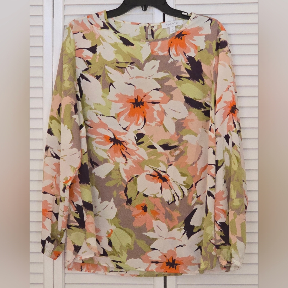 Nine West Career / Dress Blouse